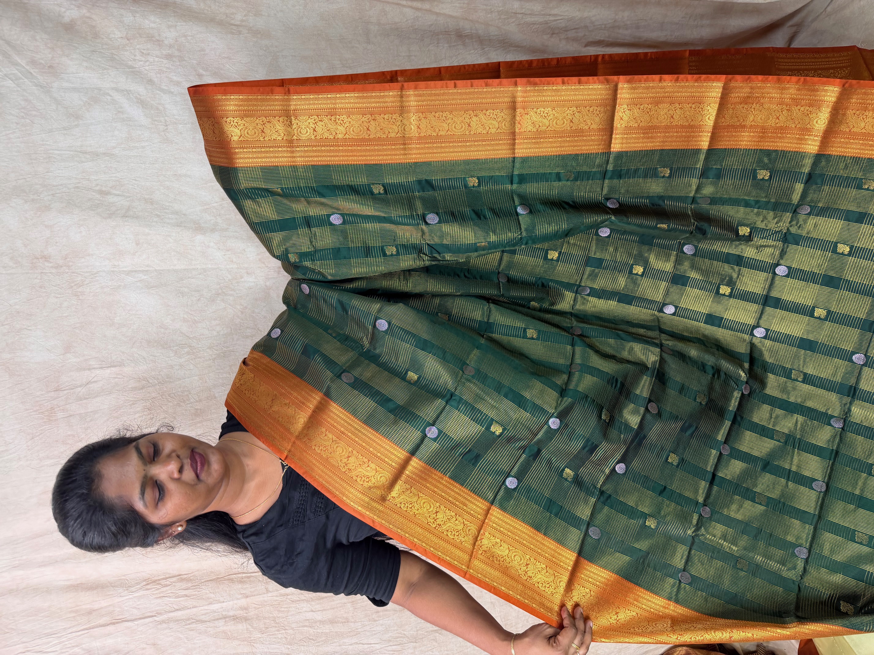 Premium Vegan Soft Silk Saree - Dii019