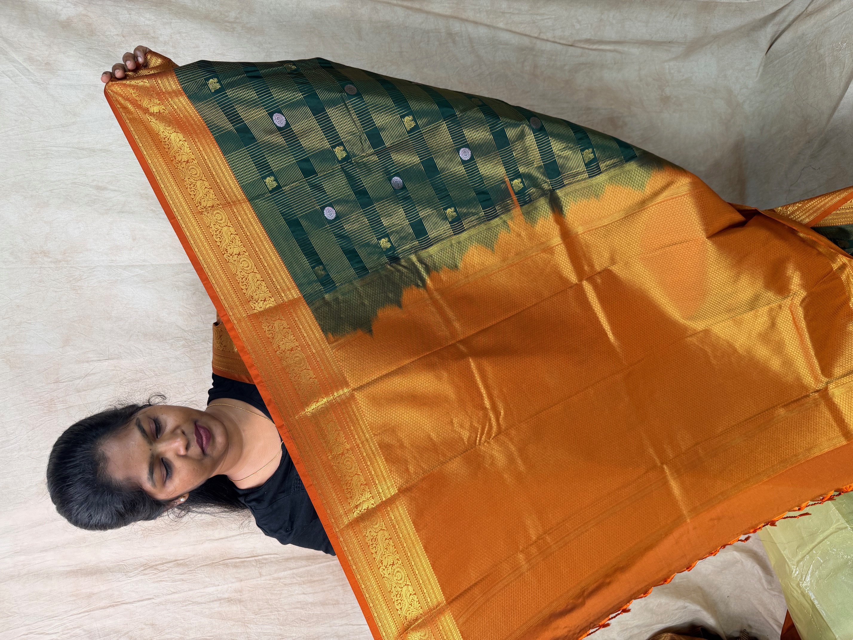 Premium Vegan Soft Silk Saree - Dii019