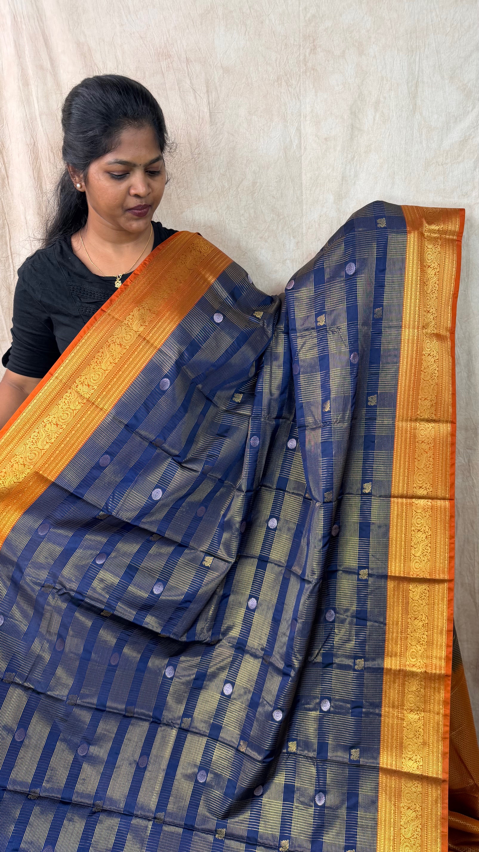 Premium Vegan Soft Silk Saree - Dii017