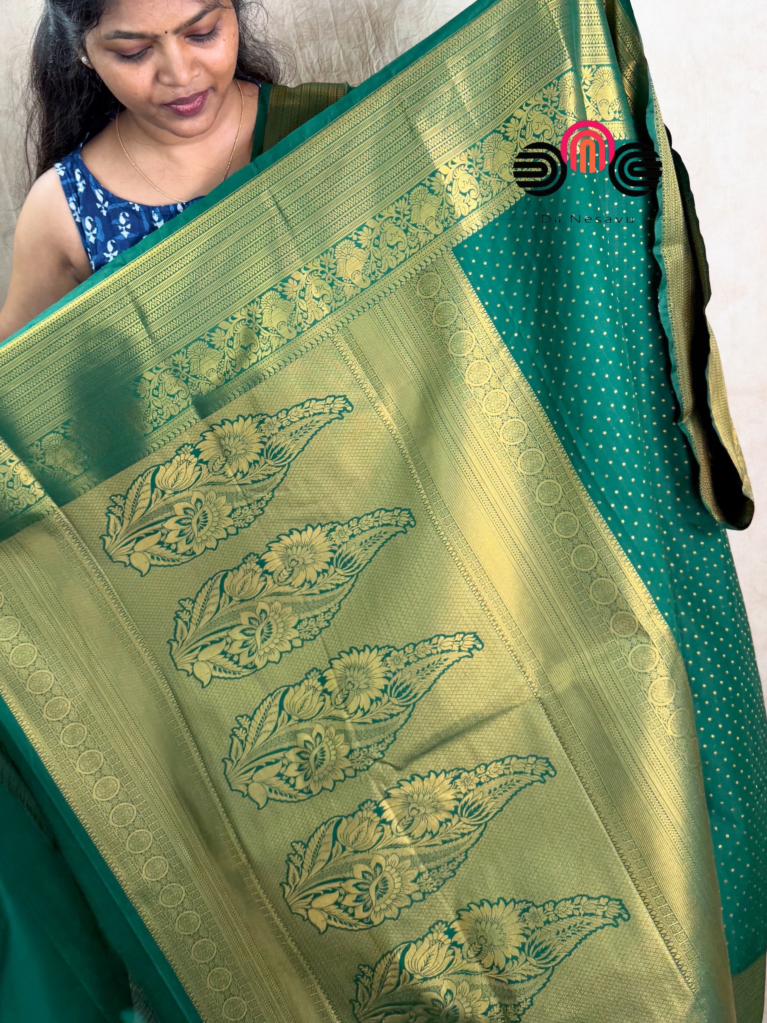 Premium Kanchi Soft Silk Saree - Dii036