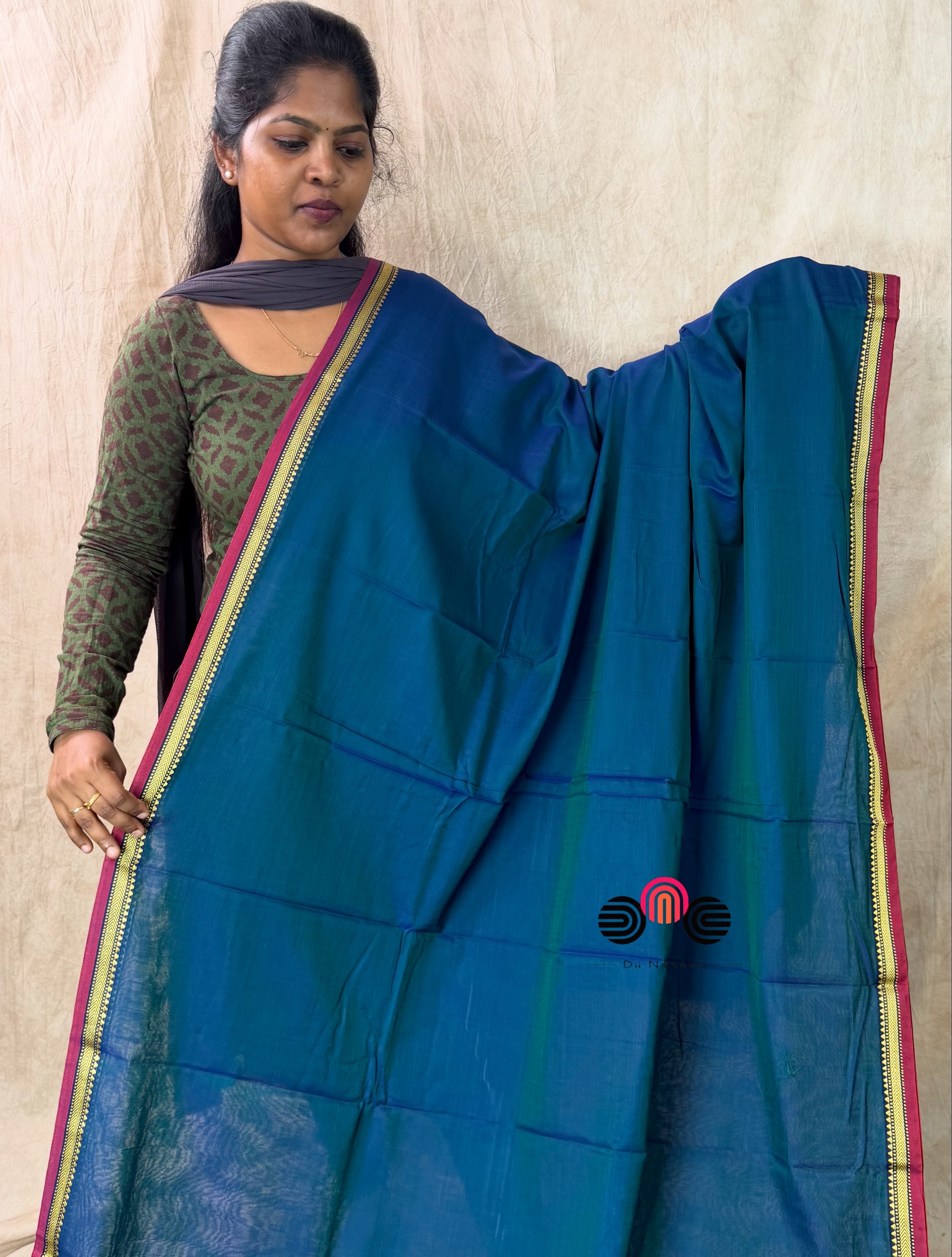 Authentic Narayanpet Cotton Saree - Dii032