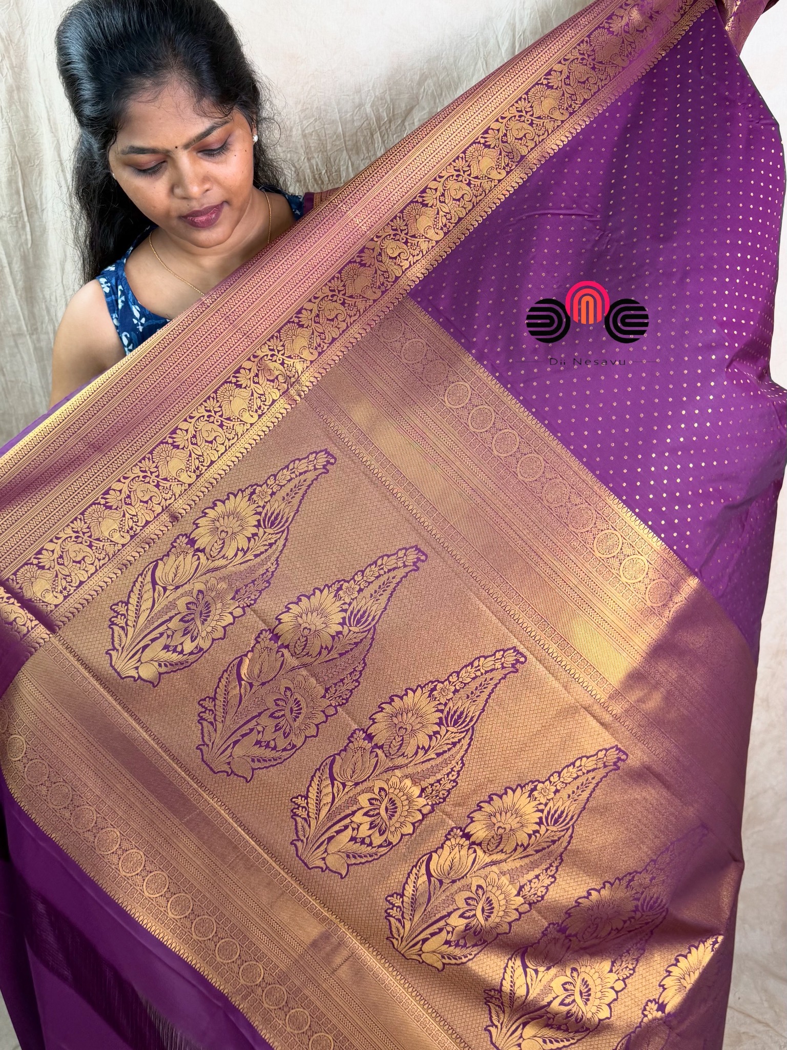 Premium Kanchi Soft Silk Saree - Dii038