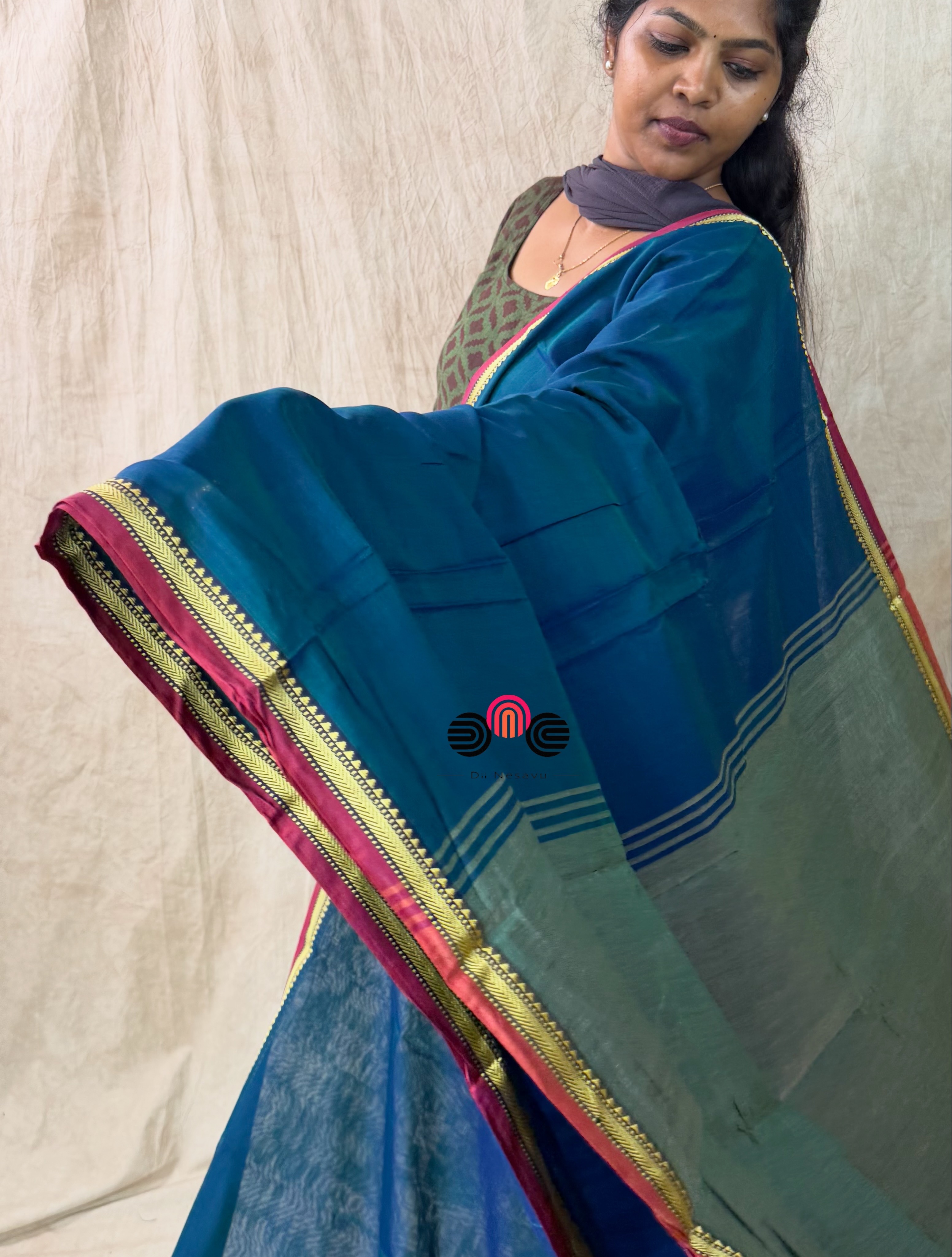 Authentic Narayanpet Cotton Saree - Dii032