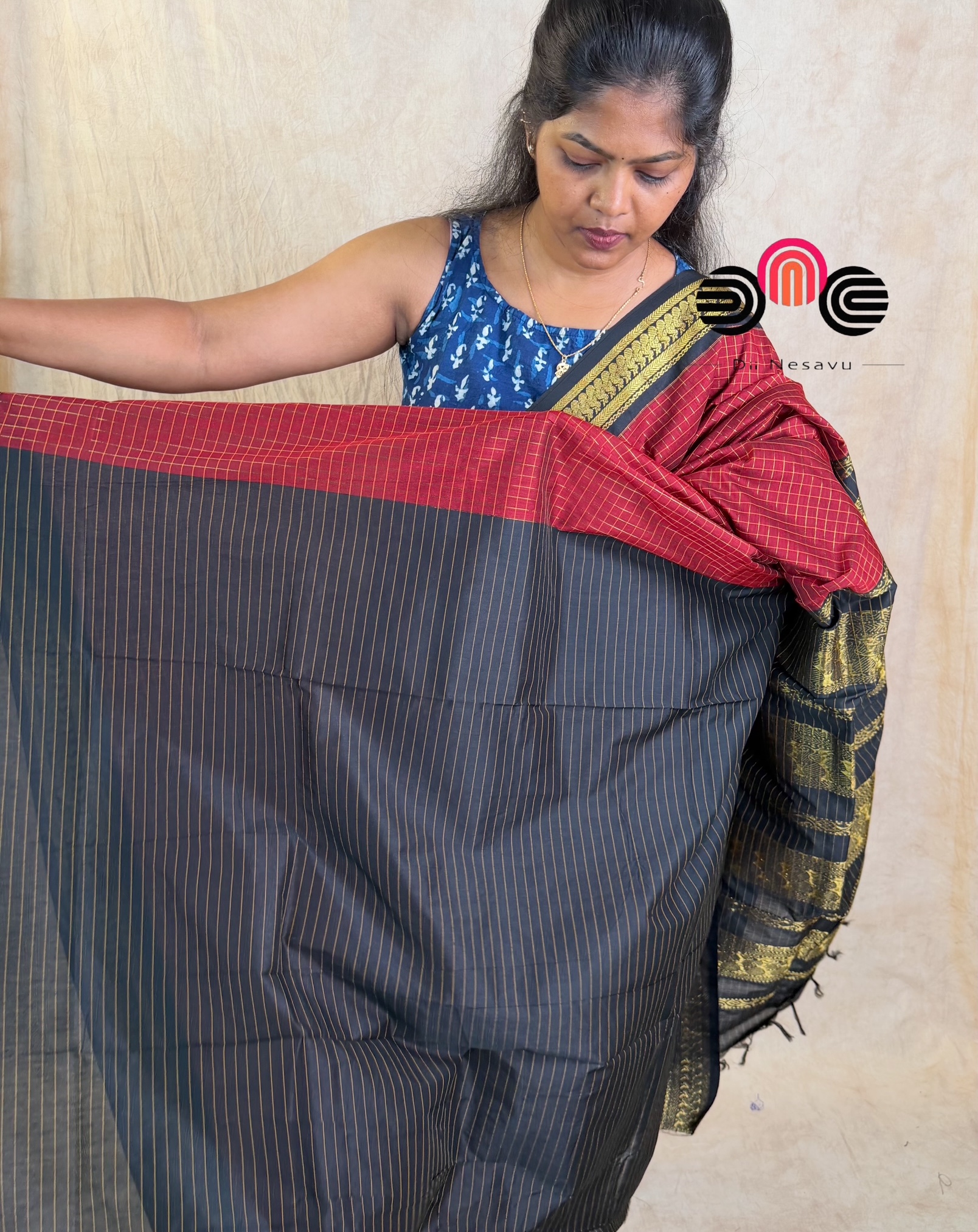 Premium Kalyani Cotton Saree - Dii050