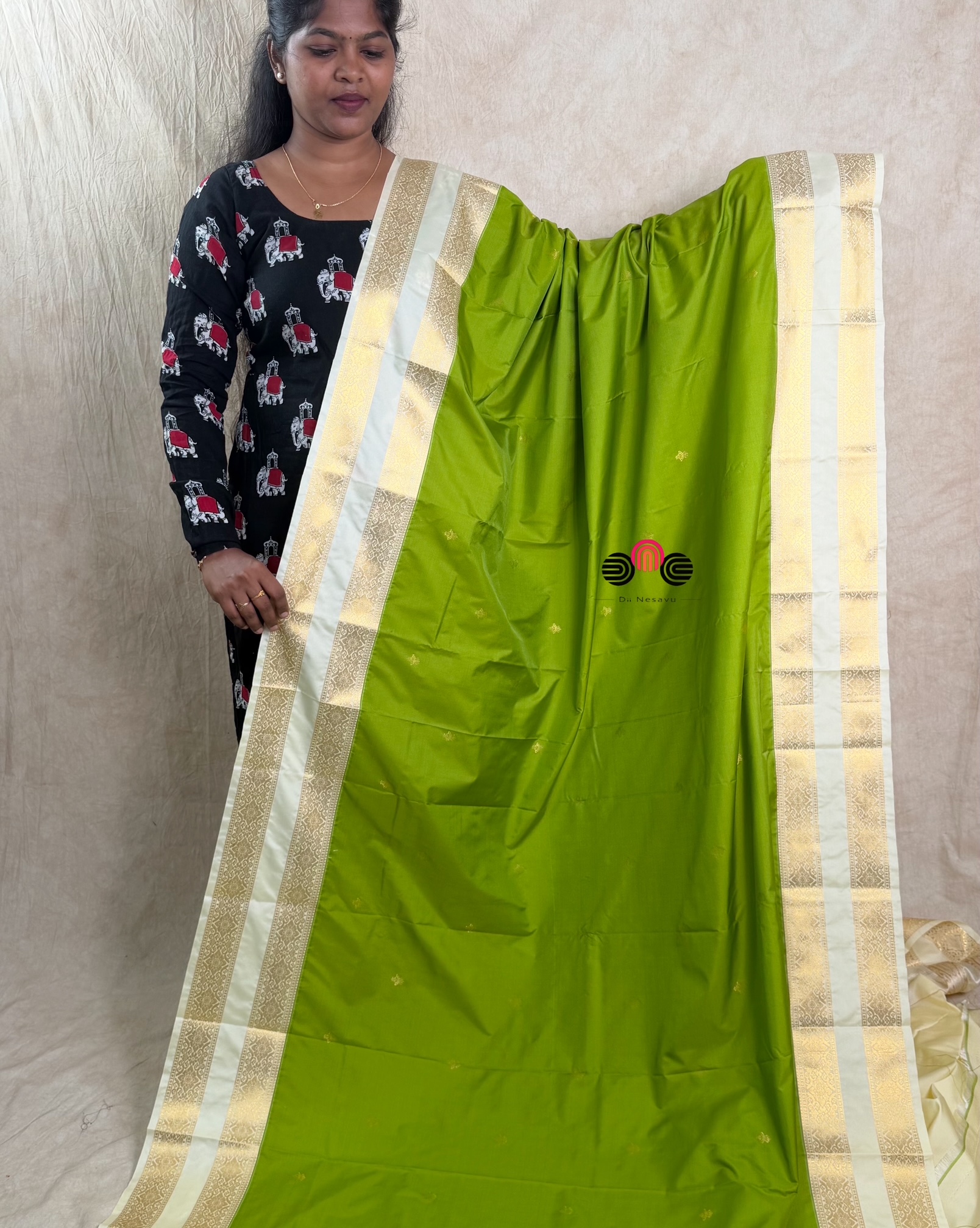 Premium Kanchi Soft Silk Saree - Dii084