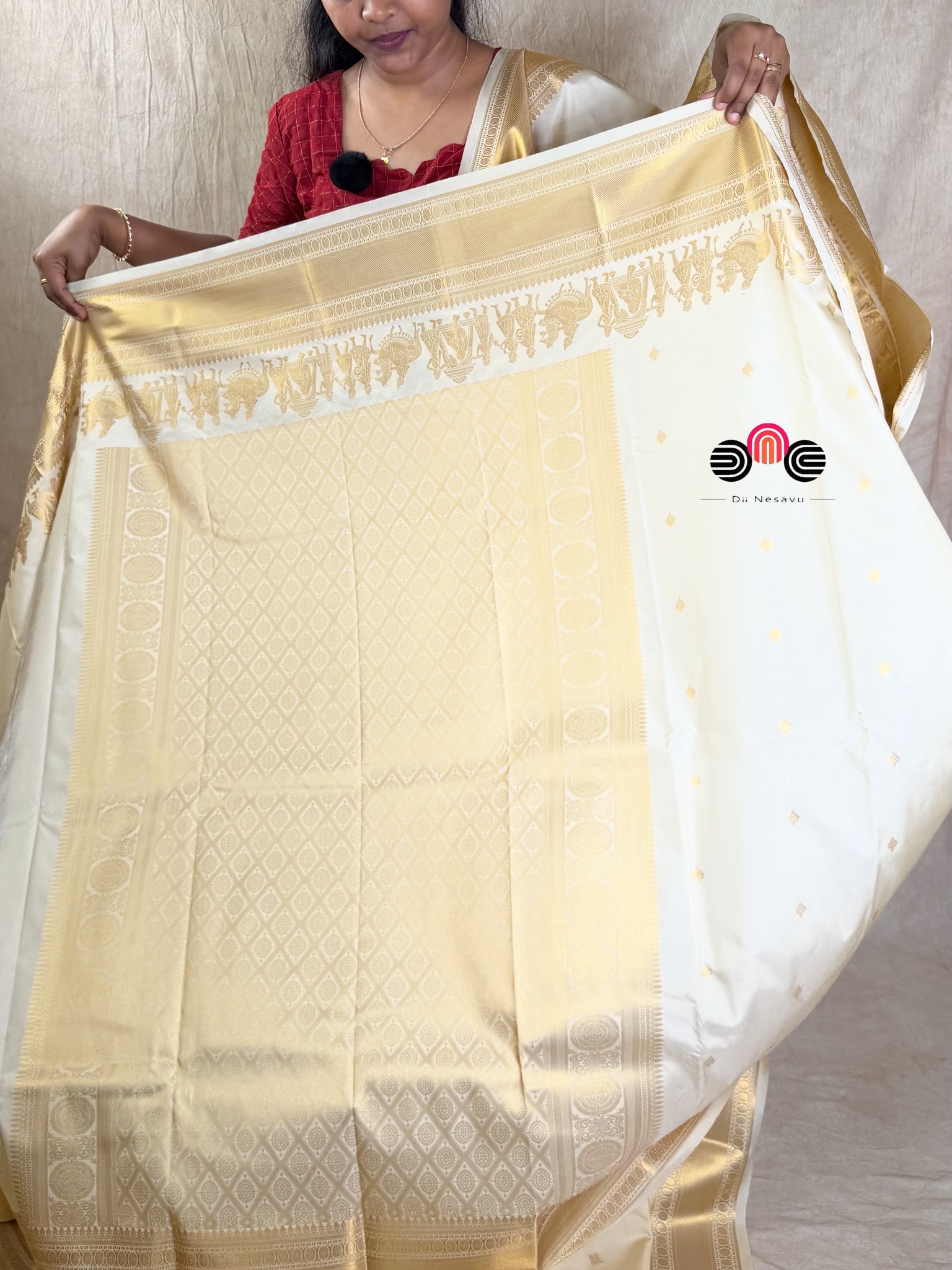 Premium Kanchi Soft Silk Saree - Dii077