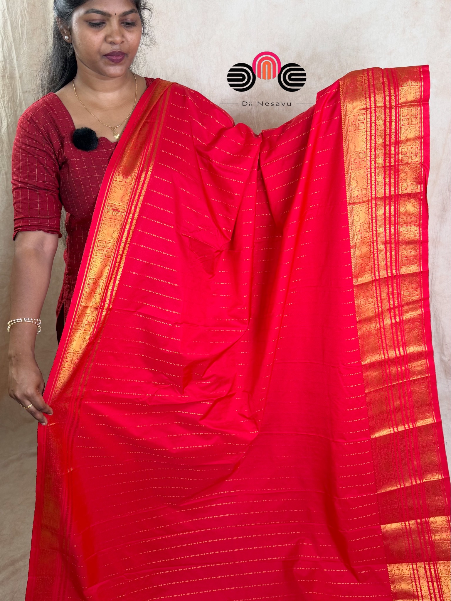 Premium Kanchi Soft Silk Saree - Dii076