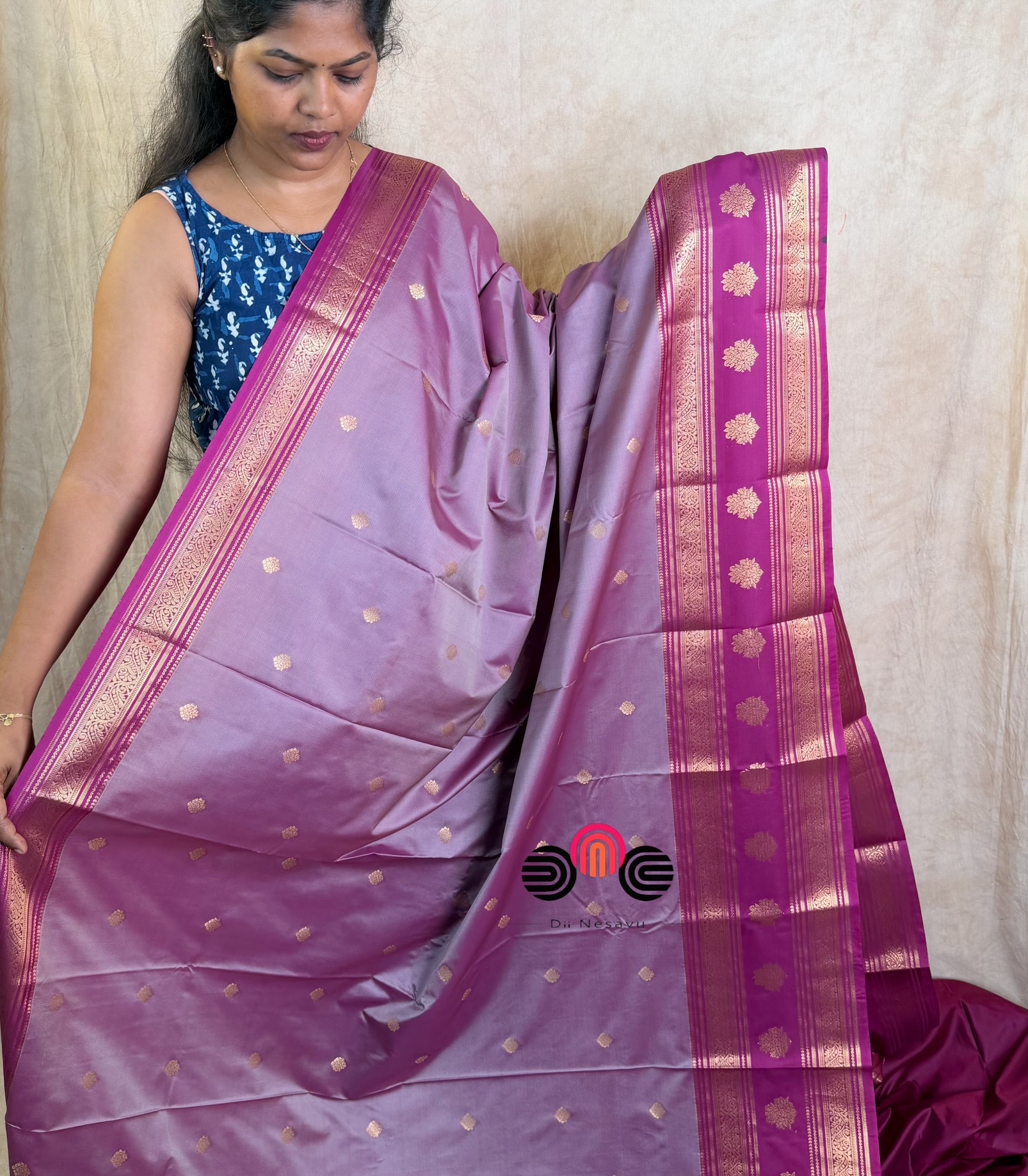 Premium Kanchi Soft Silk Saree - Dii047
