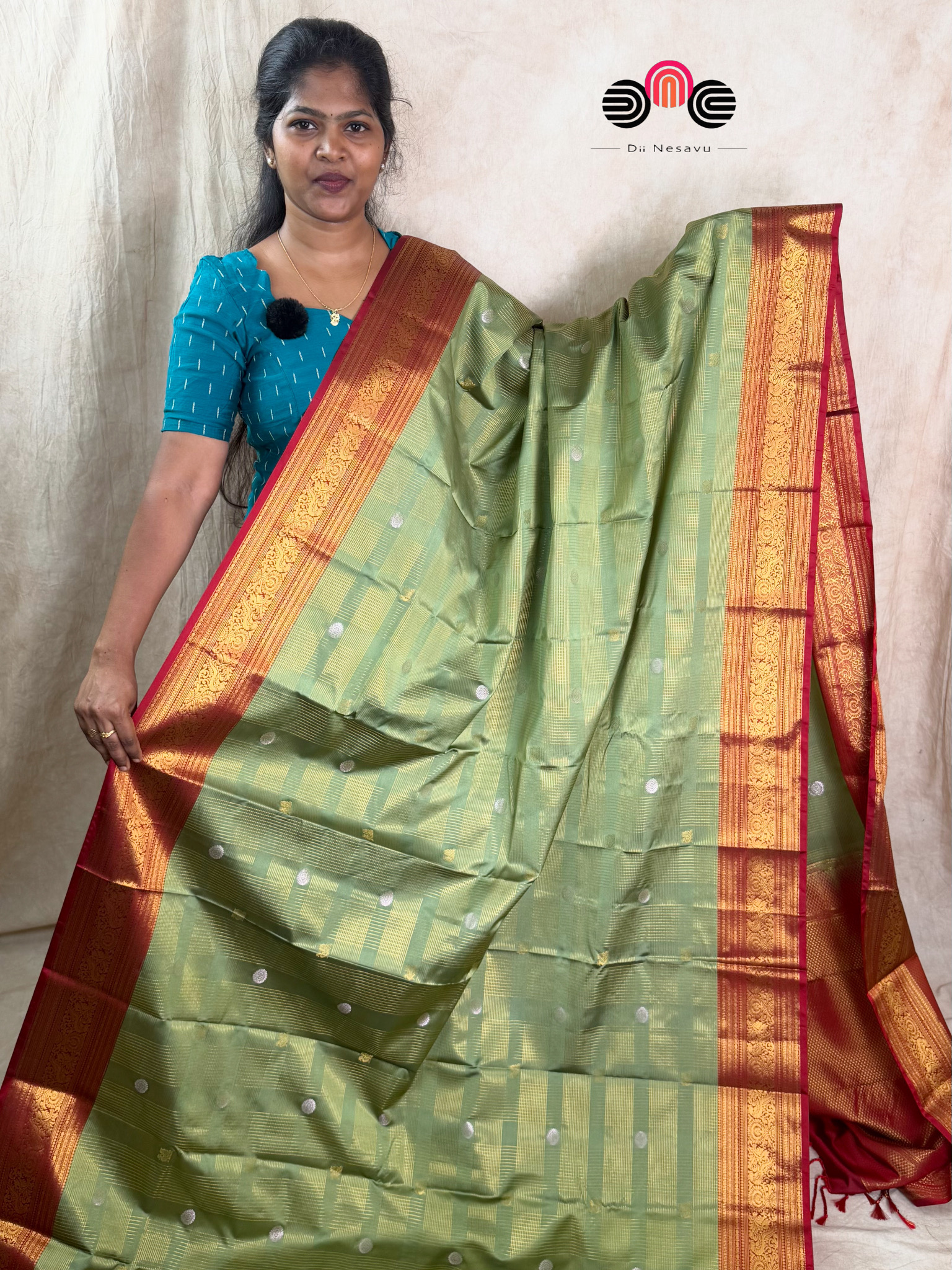 Premium Vegan Soft Silk Saree - Dii069