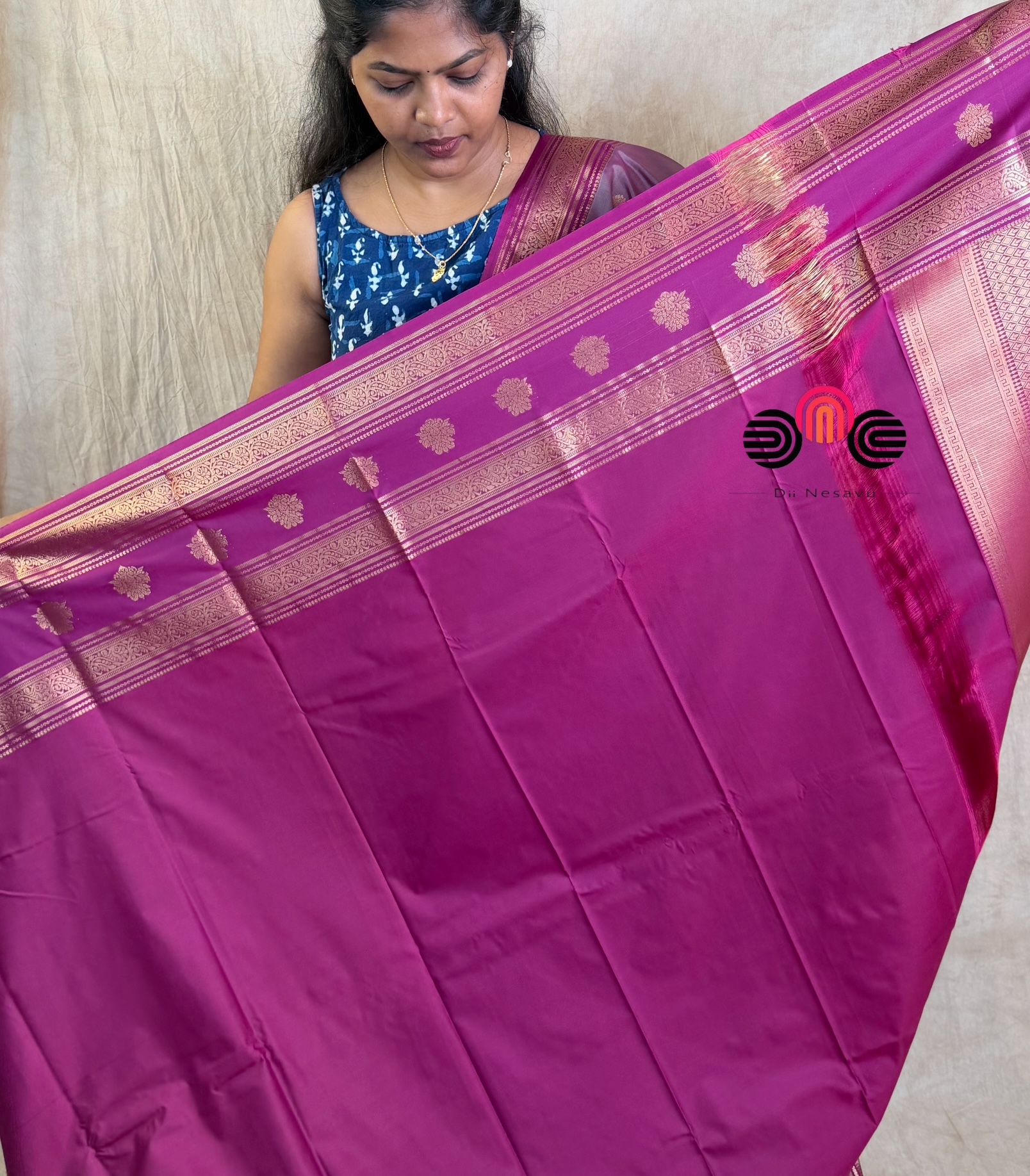 Premium Kanchi Soft Silk Saree - Dii047