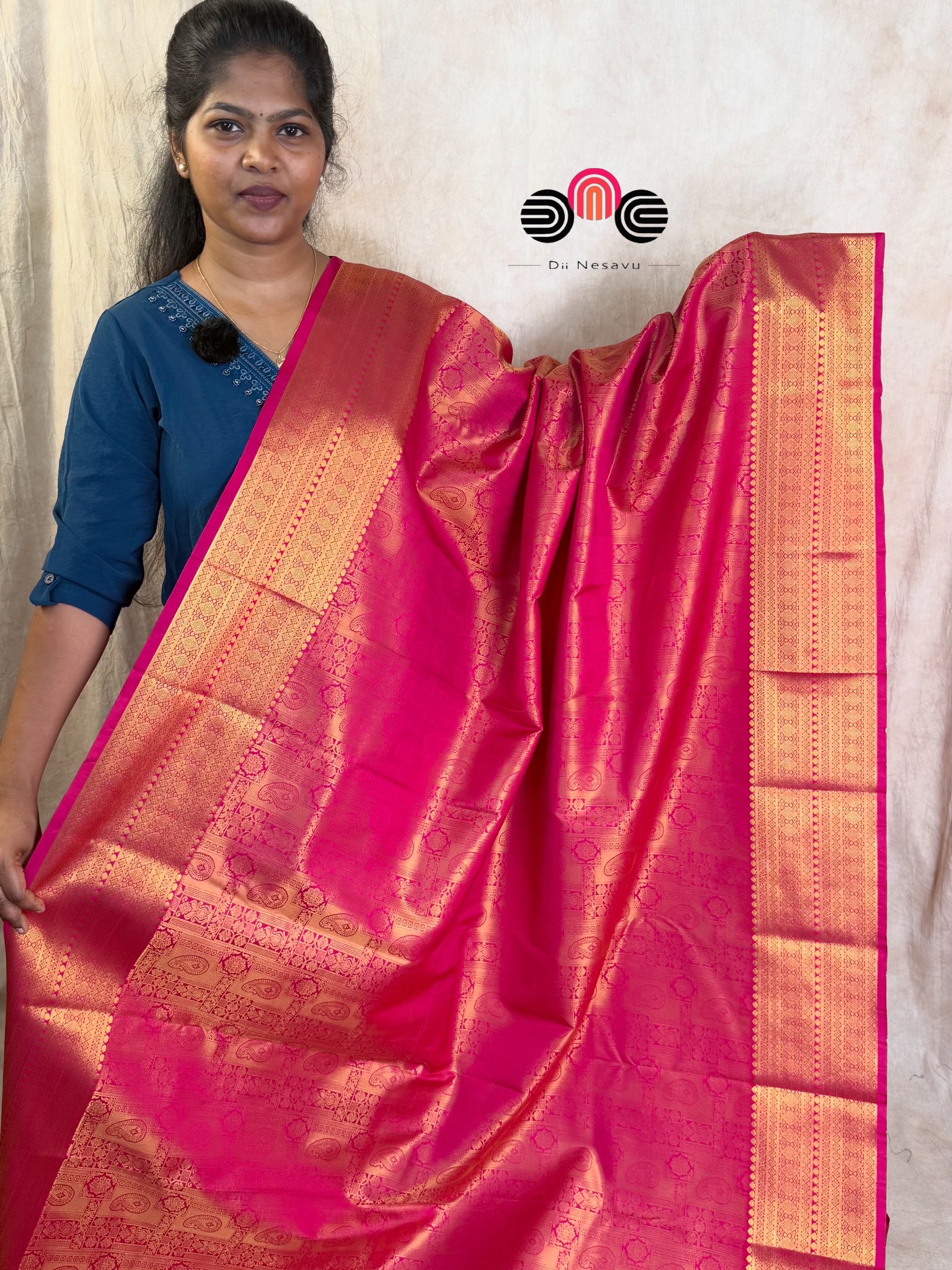 Premium Kanchi Soft Silk Saree - Dii060