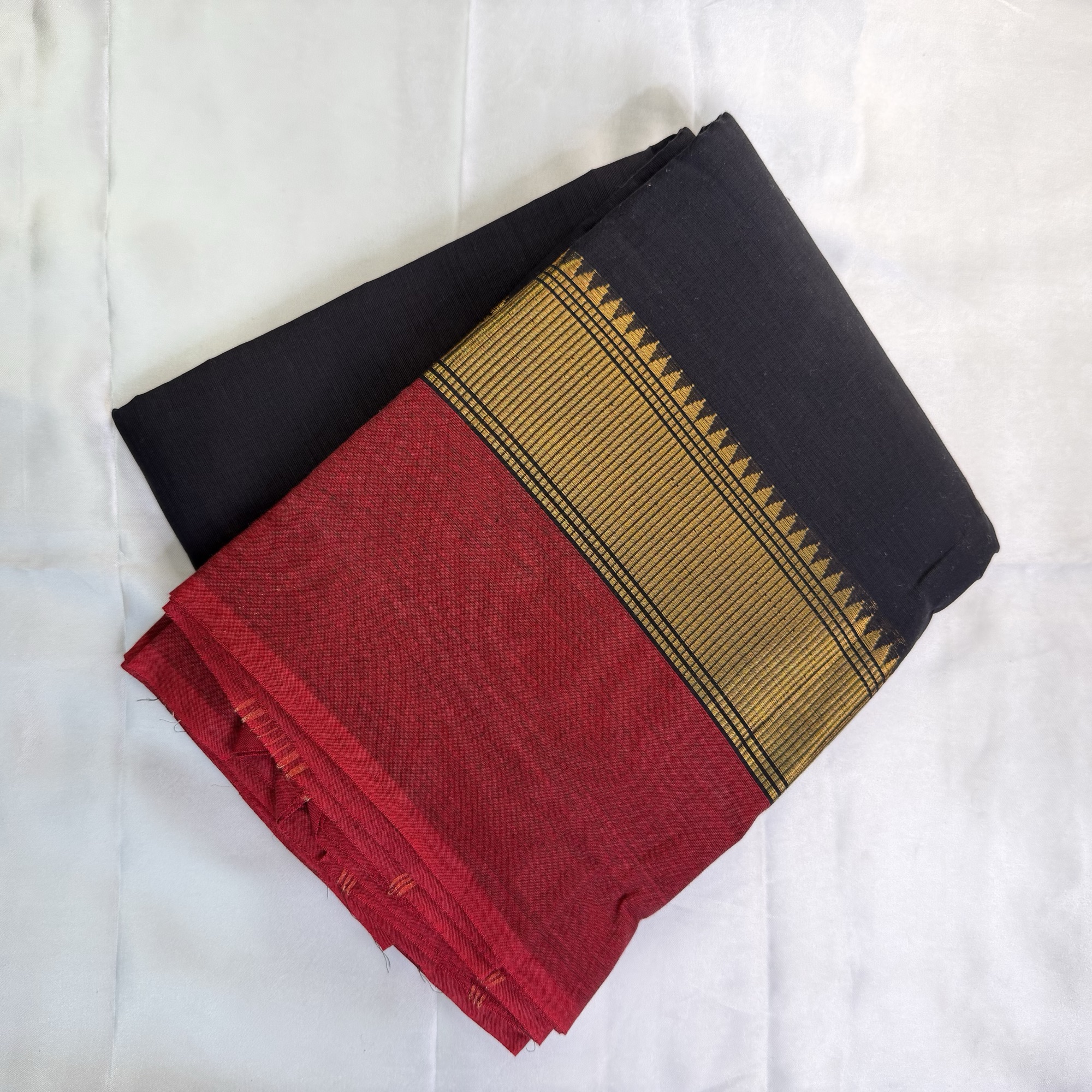 Pure Kanchi Cotton Saree - Dii011