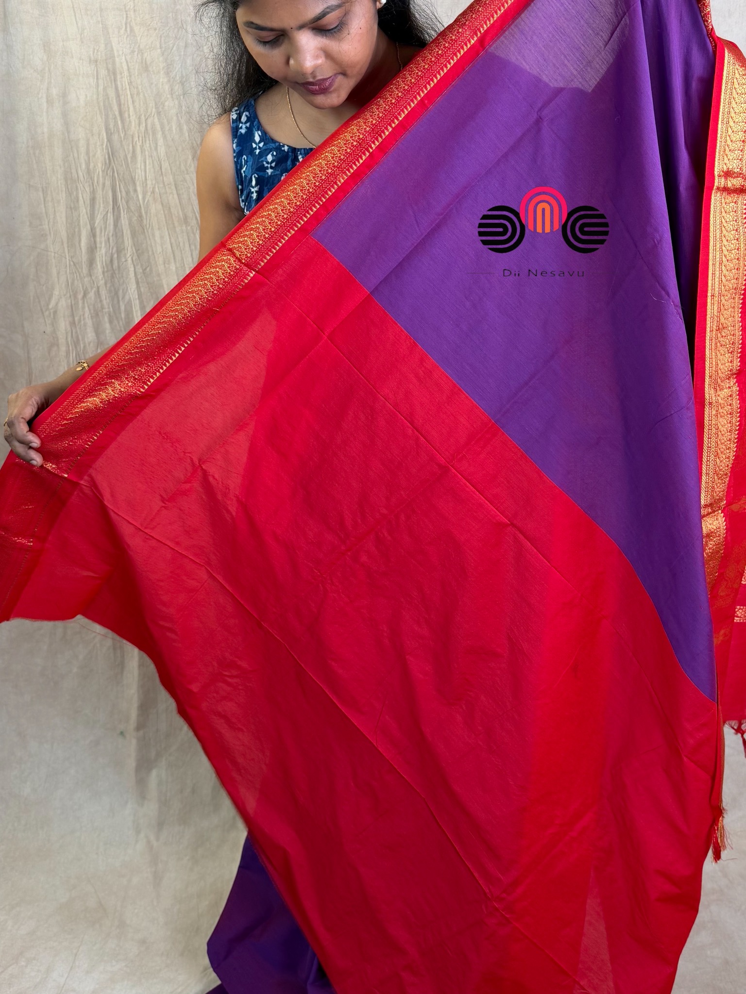 Premium Kalyani Cotton Saree - Dii049