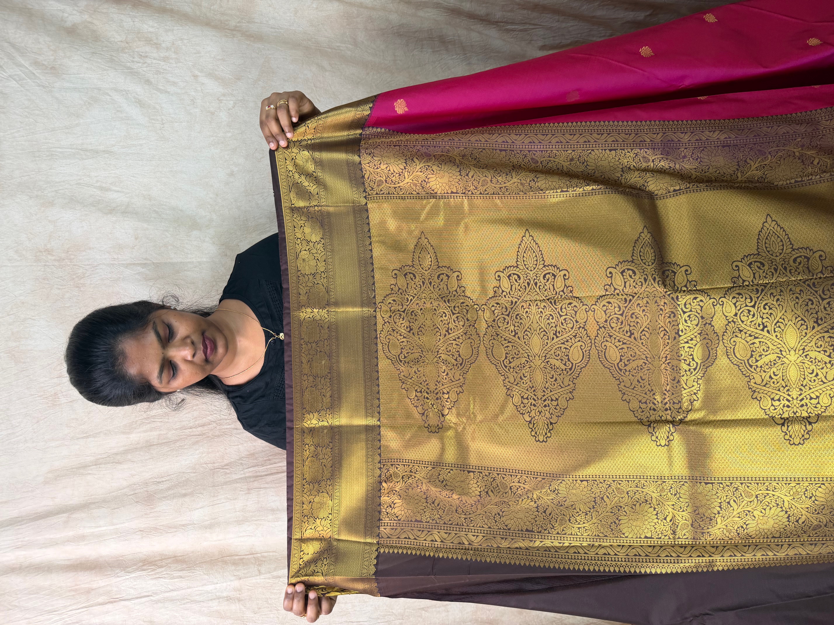 Premium Korvai Soft Silk Saree - Dii016